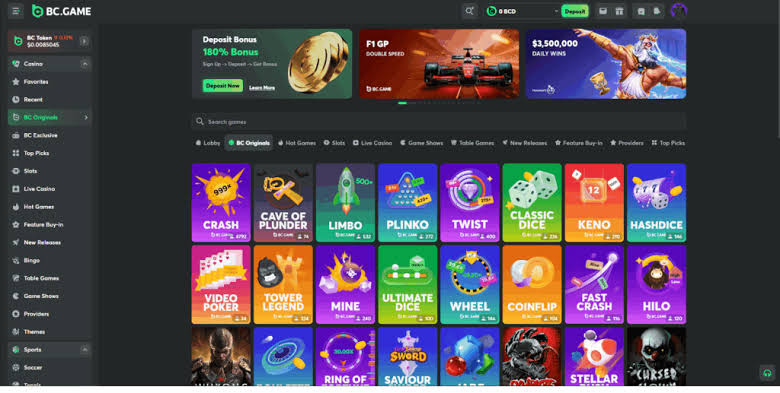 Explore the Excitement of BC.Game Casino Explore the Excitement of BC.Game Casino